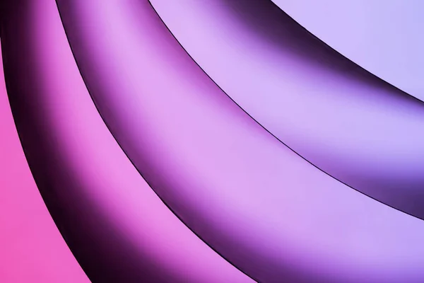 Абстрактна Крива Лінія Фіолетового Градієнтного Кольорового Фону — стокове фото