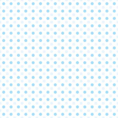 Minik mavi noktalar beyaz arka planda yarım düşüş tekrarla