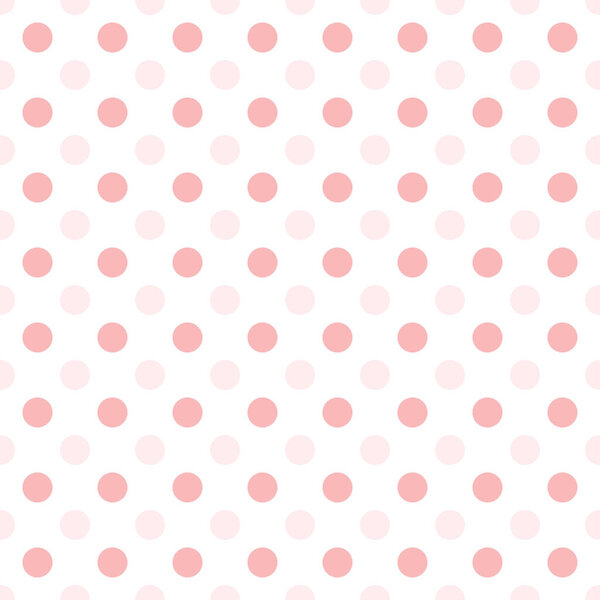Маленькие розовые точки половина капли повторить на белом фоне бесшовный узор