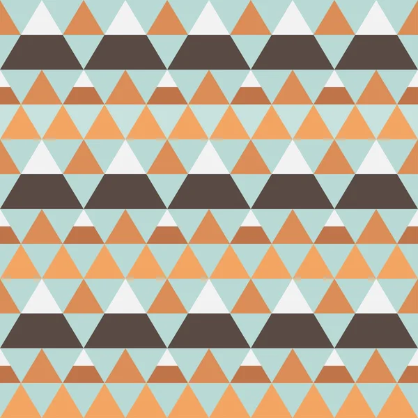 Triangle Géométrique Forme Montagne Motif Sans Couture Fond Vectoriel Abstrait — Image vectorielle