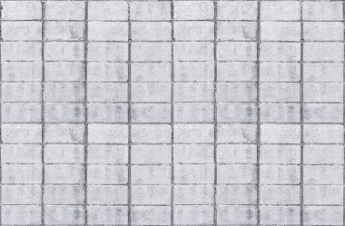 beyaz blok kiremit duvar arka plan ve doku