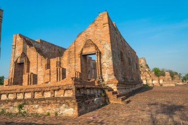 WAT Kudi Dao eski tapınak. Asya dini mimari. Eski p