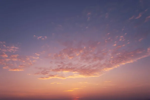 Céu Por Sol Nuvem Azul Belo Dia — Fotografia de Stock