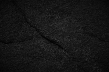 Taştan siyah arkaplan dokusu. Tasarım için boşluk