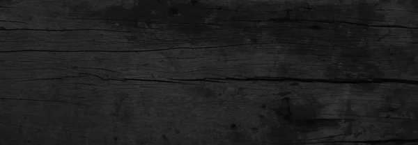 Wood Black Background Long Dark Texture Blank Design — Stock Photo, Image