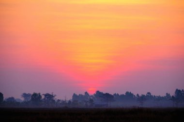 Doğa manzarası, gökyüzü günbatımı doğa güzel