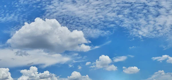 Céu Nuvens Panorama Paisagem — Fotografia de Stock