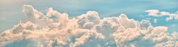 Céu Nuvens Panorama Paisagem — Fotografia de Stock