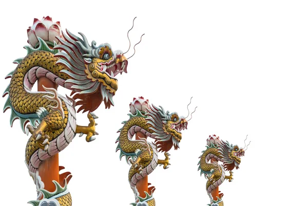 Estatua dragón estilo chino — Foto de Stock