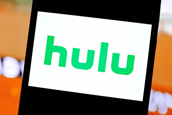 Zdjęcie Redakcyjne Temat Hulu Ilustracyjne Zdjęcie Wiadomości Hulu Amerykański Film — Zdjęcie stockowe