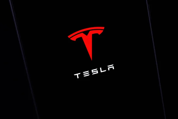 Leitartikel Zum Thema Tesla Anschauliches Foto Für Neuigkeiten Über Tesla — Stockfoto