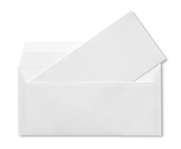 Envelope com janela — Fotografia de Stock