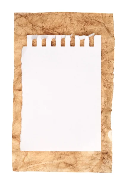 Blank piece of paper — Stock Photo, Image