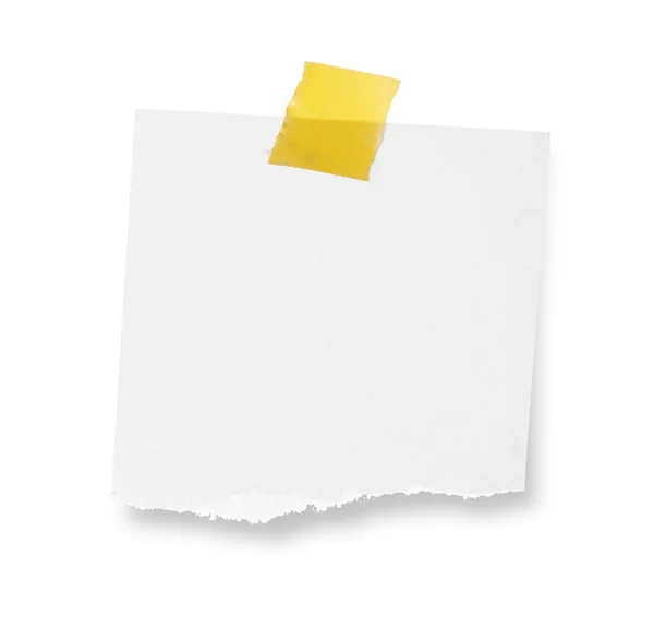 Uwaga rocznik papieru — Zdjęcie stockowe