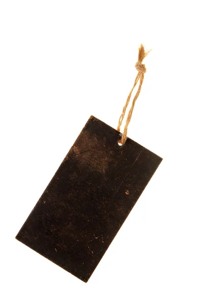 Blank black cardboard paper — Stock Photo, Image