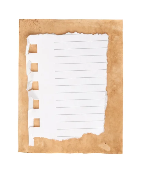 Blank piece of paper — Stock Photo, Image