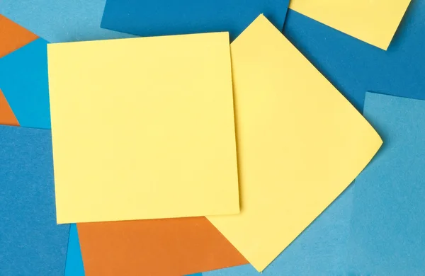 Colorful note paper — Stock Photo, Image