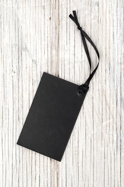 Blank black cardboard paper — Stock Photo, Image