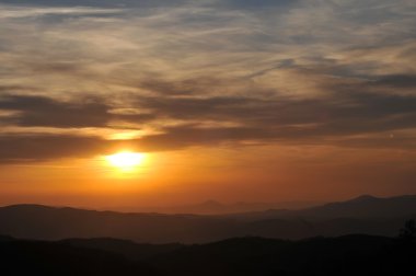 günbatımı manzara