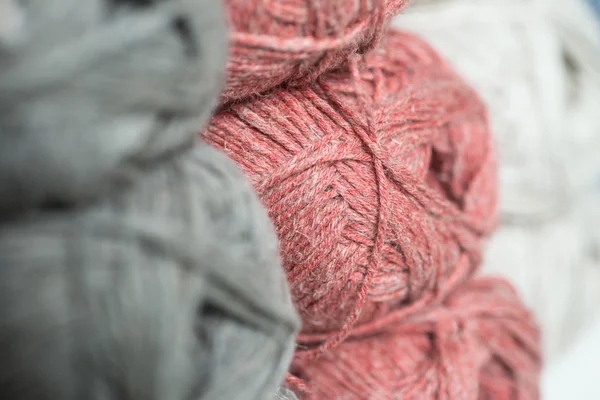 Clew of yarn for knitting — Stock Photo, Image