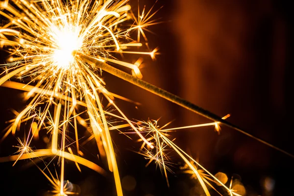 Christmas sparkler — Stock Photo, Image