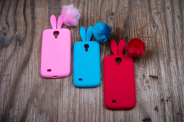 Mobile Phone Covers — Stock Photo, Image