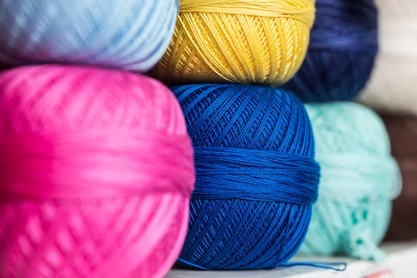 Klubko příze pro pletení — Stock fotografie