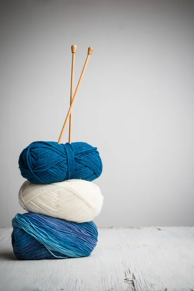 Knitting needles — Stock Photo, Image