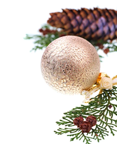 Christmas decorative ball — Stock Photo, Image