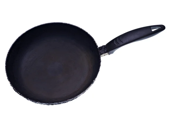 Dirty old frying pan — Stock Photo, Image