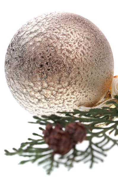 Bola decorativa Natal — Fotografia de Stock