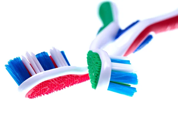 Two toothbrushes — Stock Photo, Image