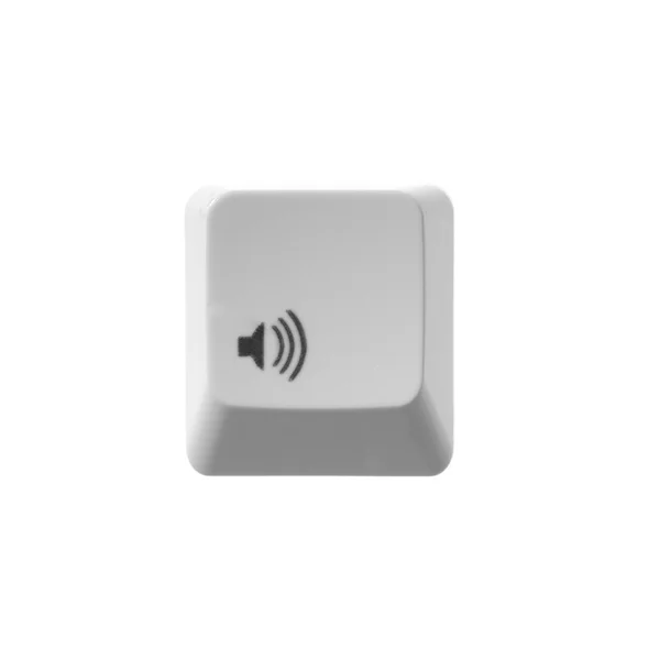 Volume button from a computer keyboard — Stock Photo, Image