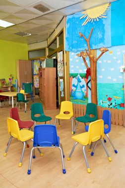 Montessori anaokulu okul öncesi sınıf