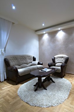 Modern oturma odası