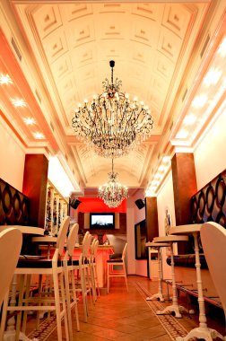 Otelin lounge alanı