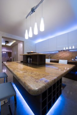 Modern mutfak iç mimarisi