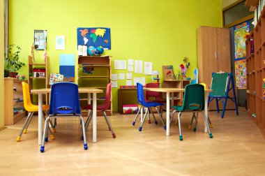 Montessori anaokulu okul öncesi sınıf