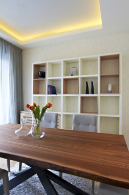 Oturma ve yemek odası iç