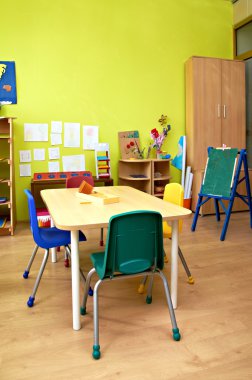 Montessori anaokulu okul öncesi sınıf