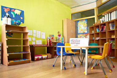 Montessori anaokulu okul öncesi sınıf