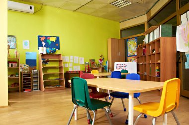 Montessori anaokulu okul öncesi sınıf