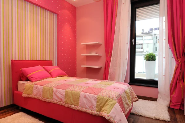 Mädchenschlafzimmer — Stockfoto