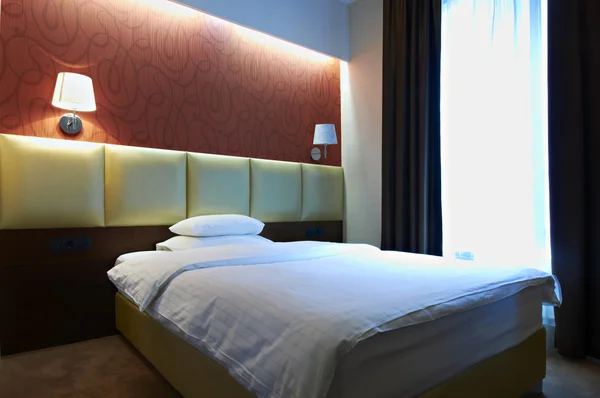 Hotelschlafzimmer — Stockfoto