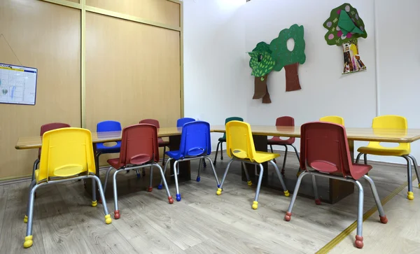 Montessori Kindergarten Aula preescolar — Foto de Stock