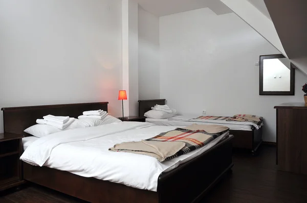 Hotel bedroom interior — Stock Photo, Image