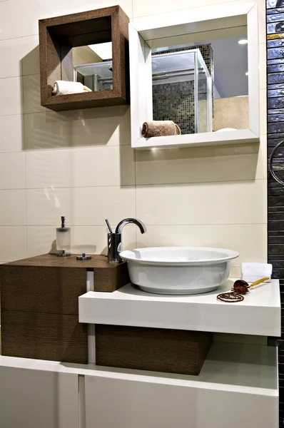 Moderna casa baño — Foto de Stock