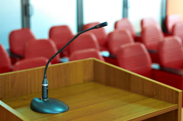 Red conference room — Stock Photo, Image