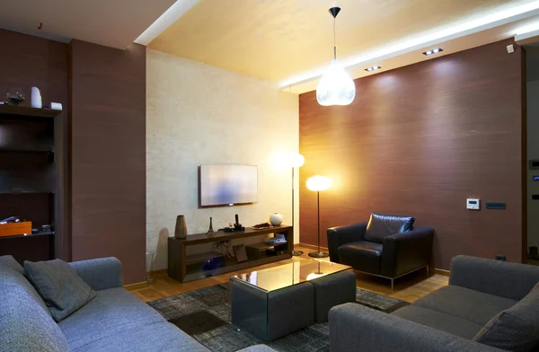 Sala de estar interior — Fotografia de Stock