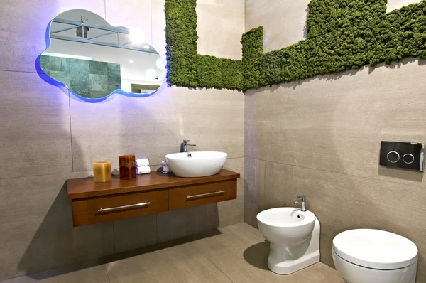 Modern ev banyo — Stok fotoğraf